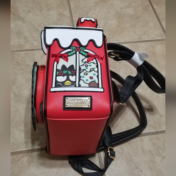 Her Universe Sanrio Hello Kitty & Friends Christmas Holiday House Mini Backpack - Picture 2 of 9